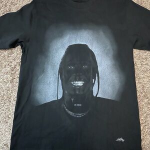 Travis Scott Black Graphic Tee